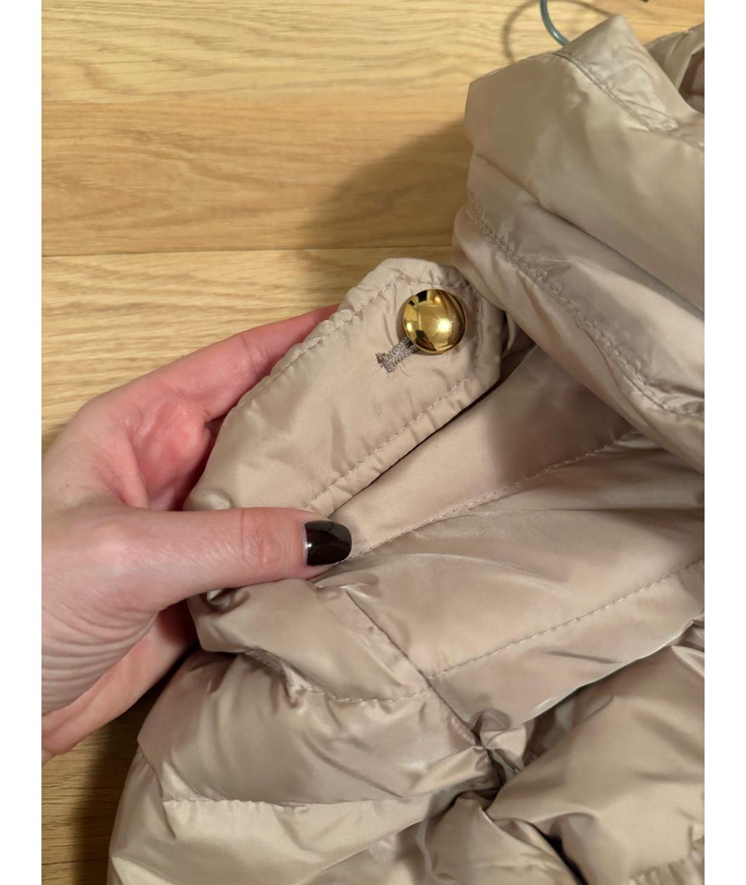 ERMANNO SCERVINO Золотой пуховик, фото 5