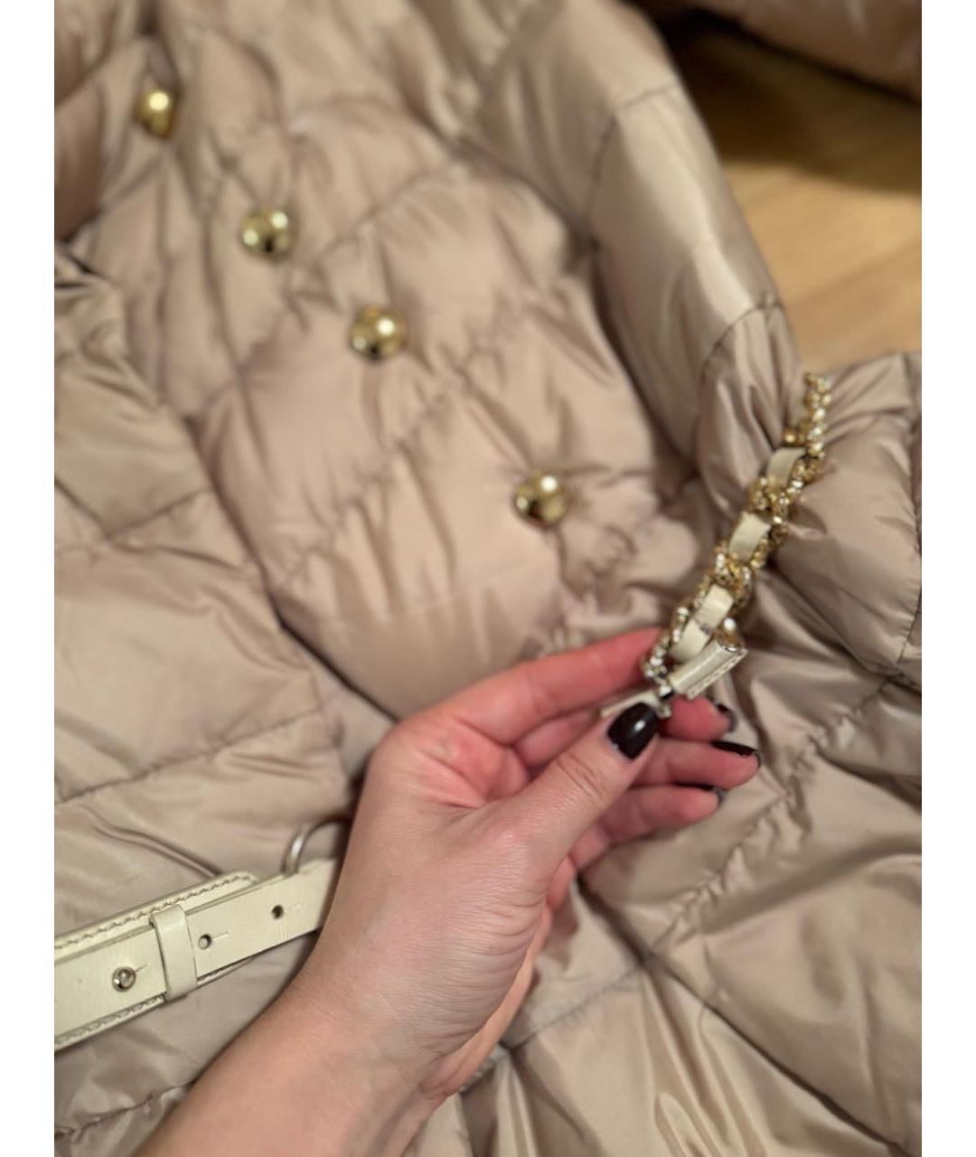 ERMANNO SCERVINO Золотой пуховик, фото 7