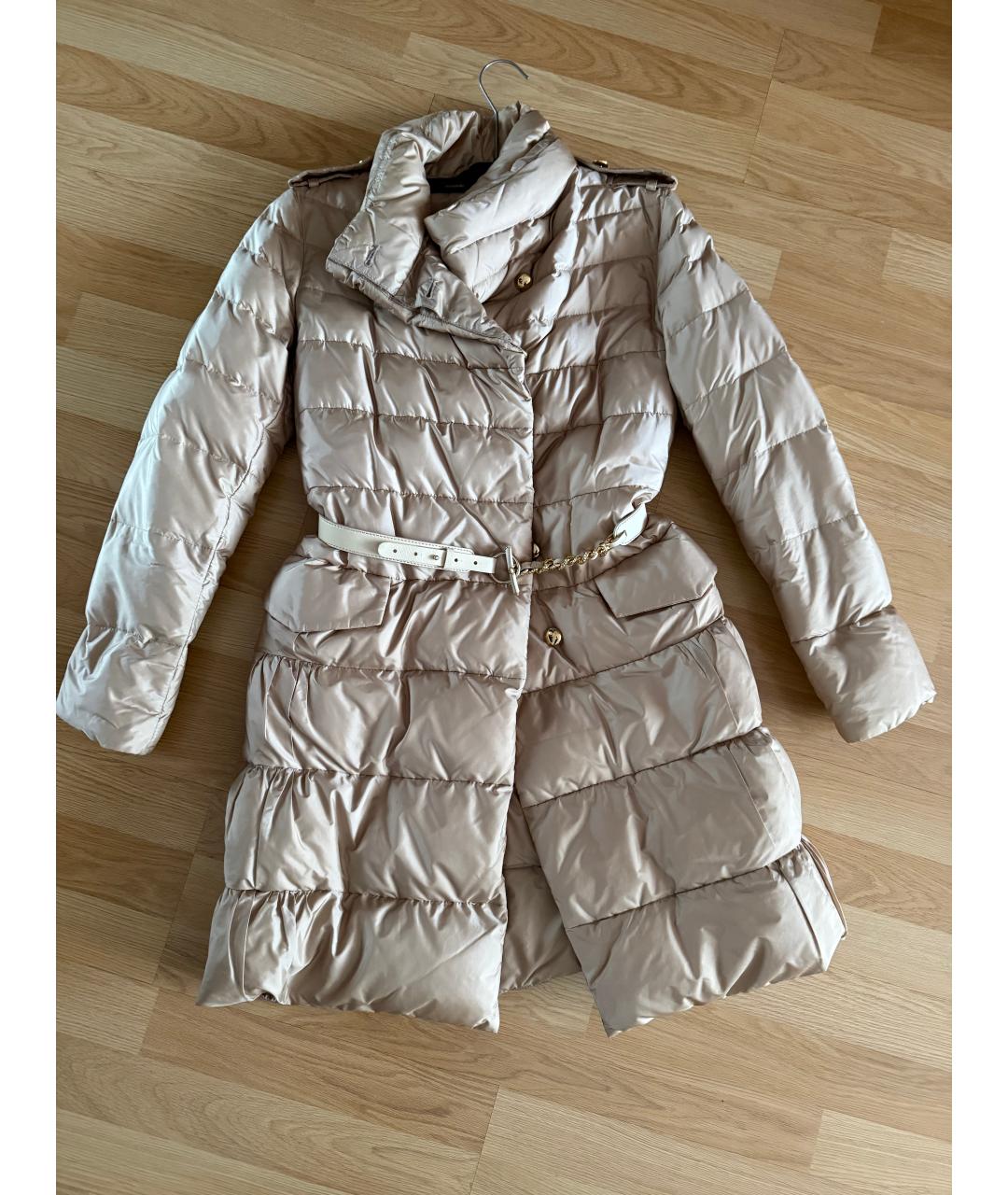 ERMANNO SCERVINO Золотой пуховик, фото 9