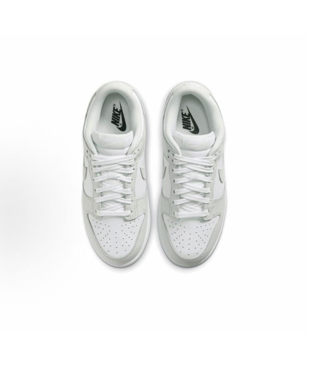 NIKE Серые кожаные кроссовки, фото 3