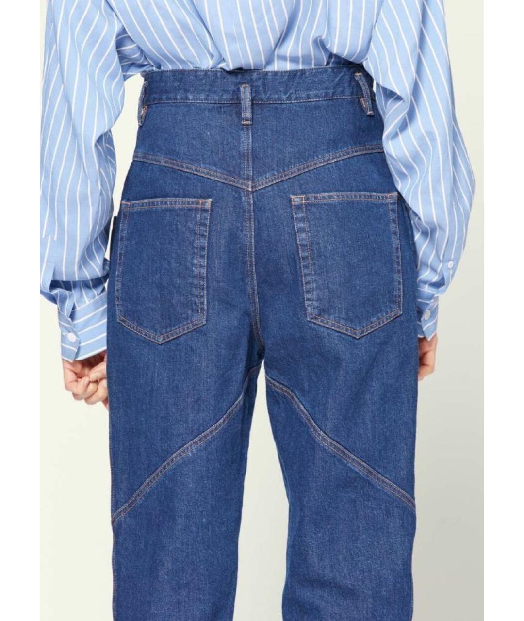ISABEL MARANT Темно-синие прямые джинсы, фото 5