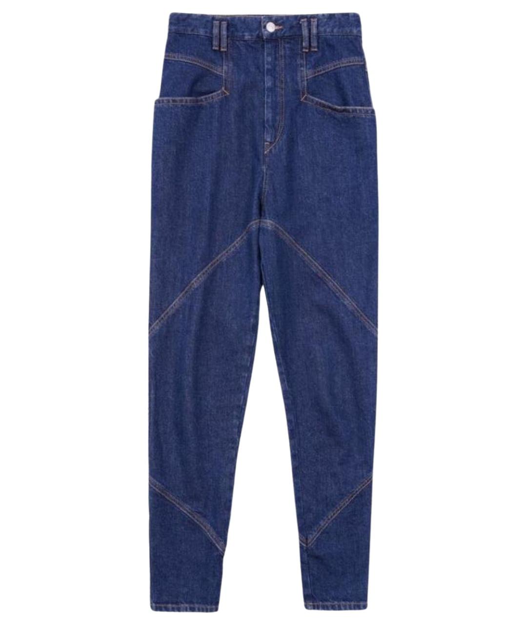 ISABEL MARANT Темно-синие прямые джинсы, фото 1