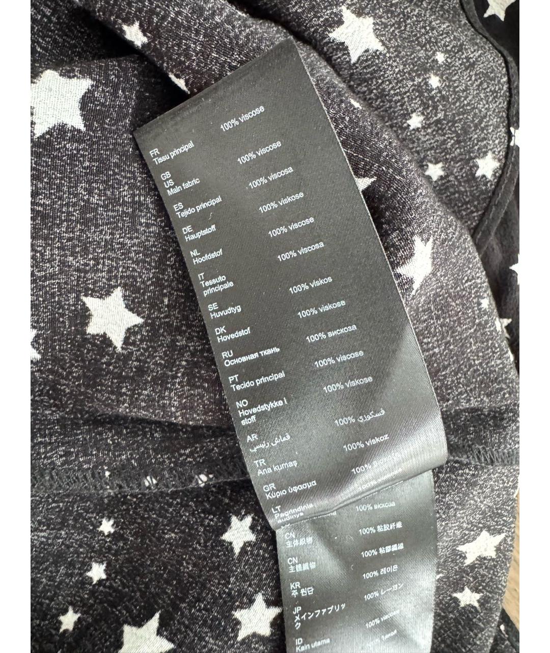 MAJE Черное полиэстеровое вечернее платье, фото 5