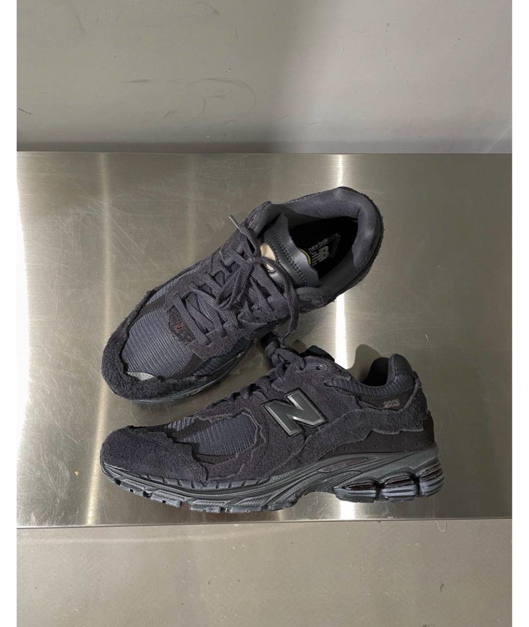 NEW BALANCE Черные замшевые кроссовки, фото 7