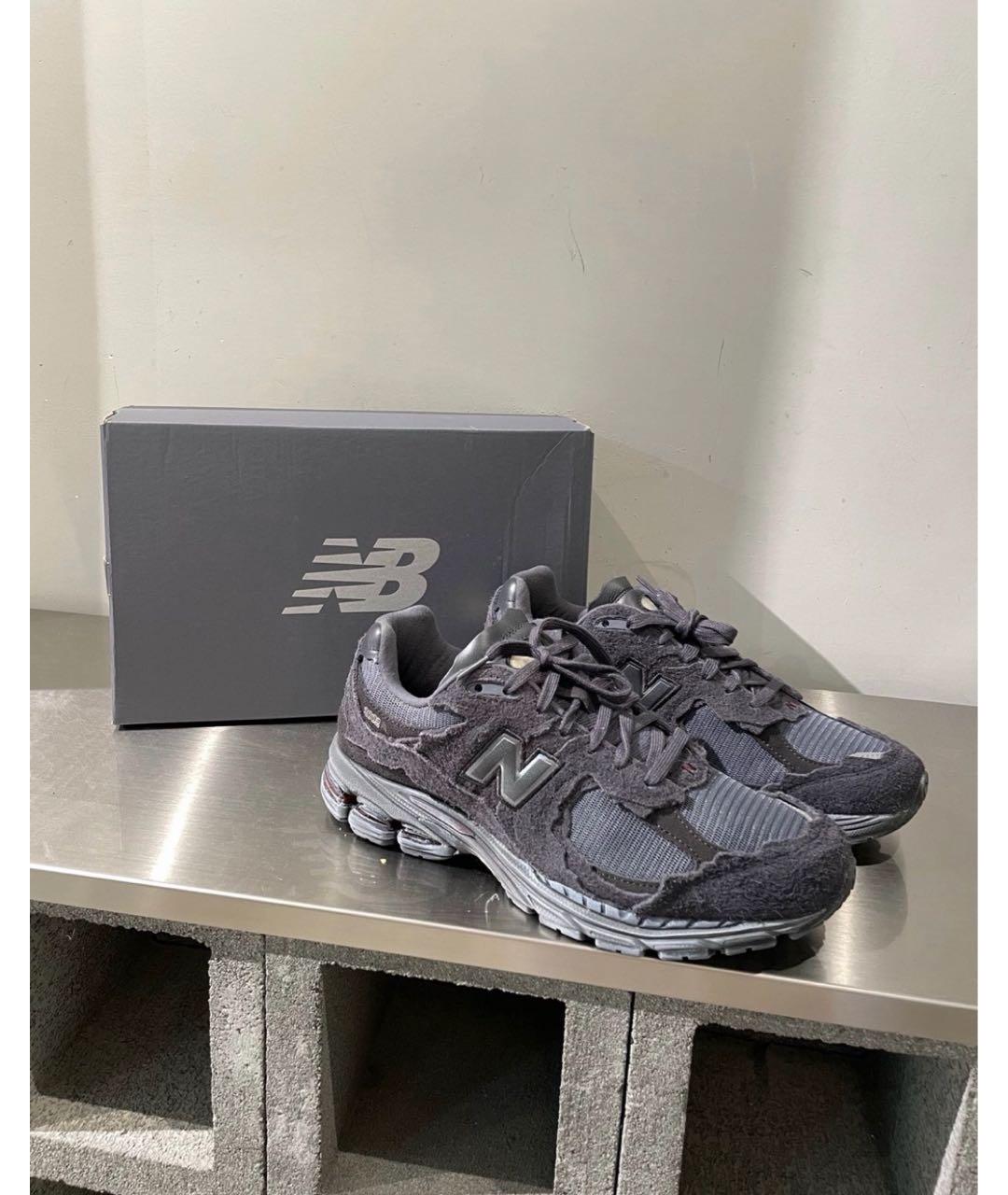 NEW BALANCE Черные замшевые кроссовки, фото 6