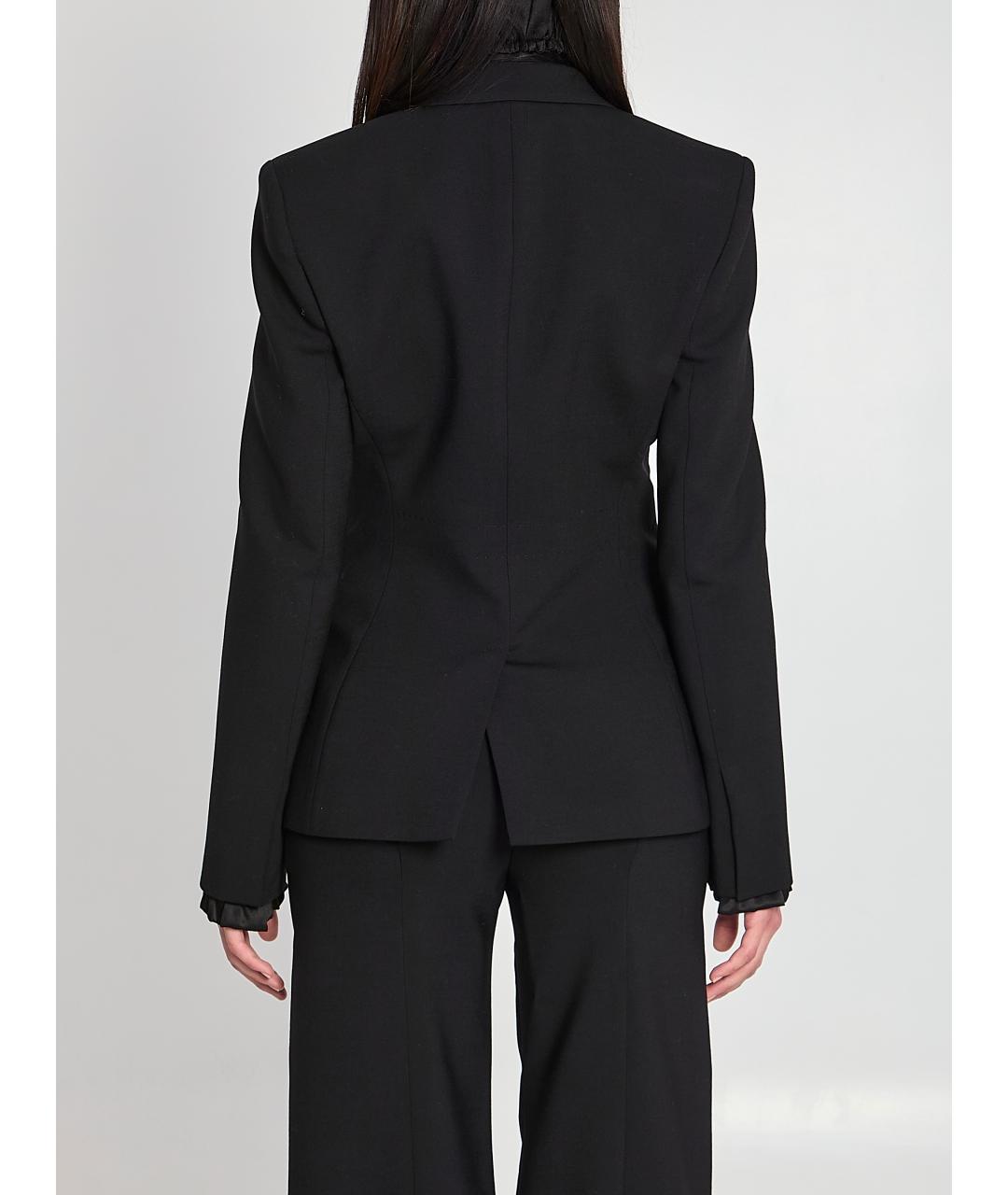 GUCCI Черный шерстяной жакет/пиджак, фото 4