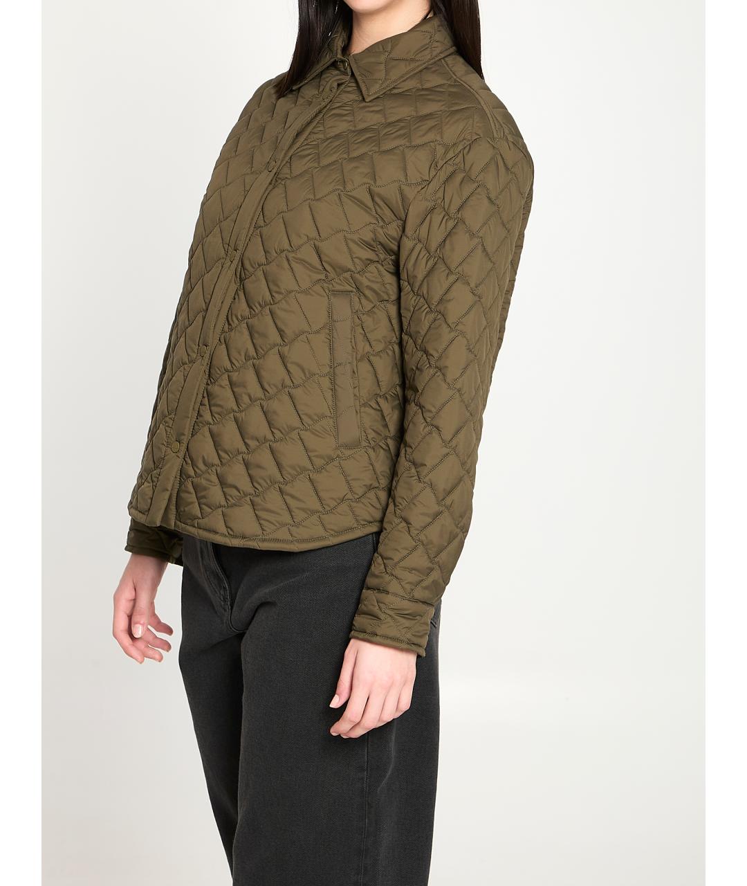 HERNO Зеленая полиамидовая куртка, фото 2