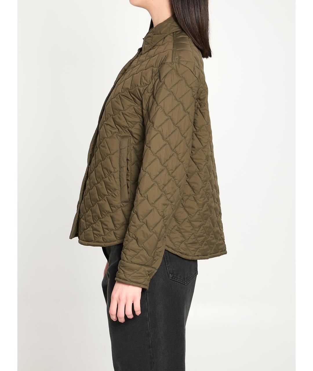 HERNO Зеленая полиамидовая куртка, фото 3