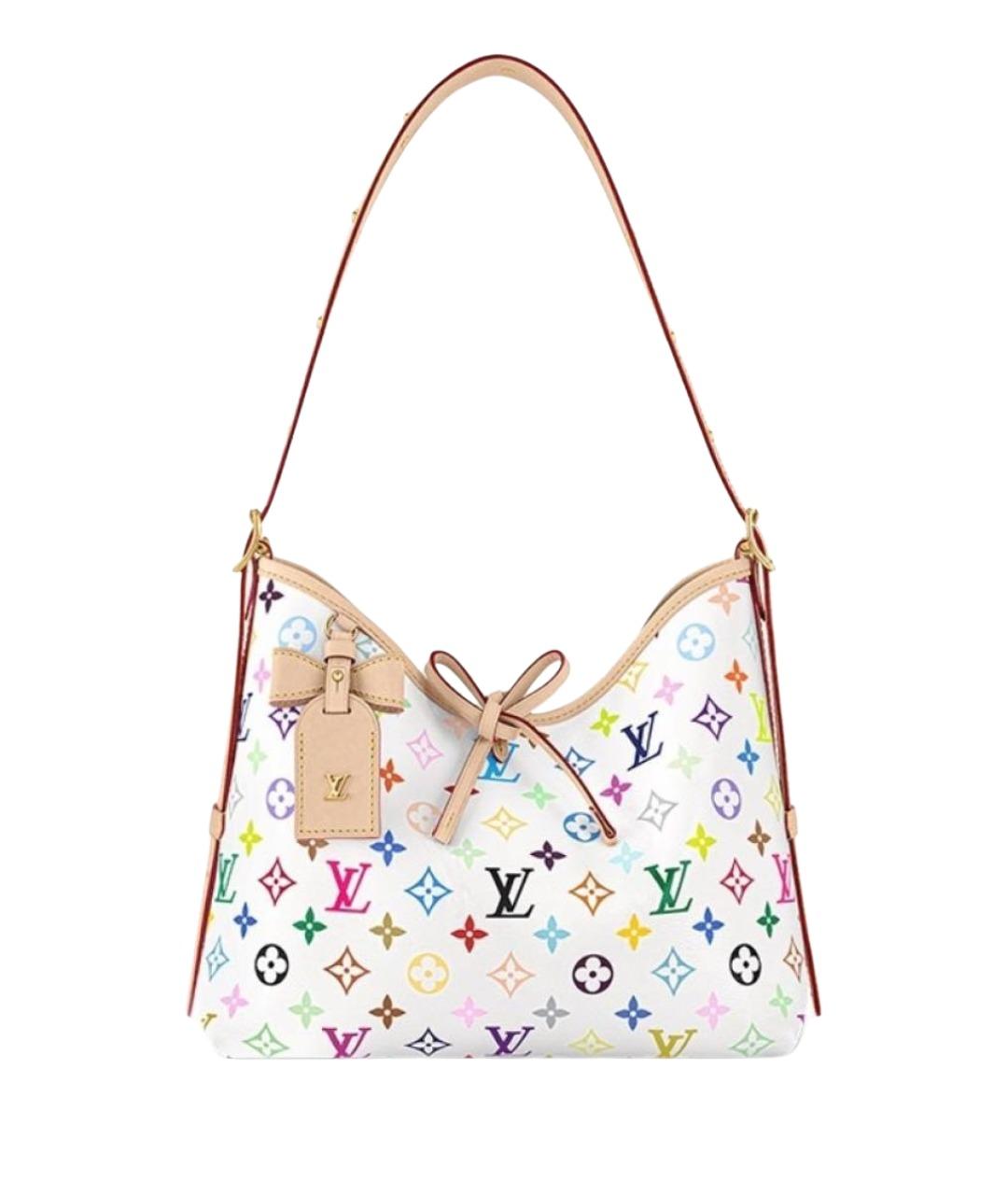 LOUIS VUITTON Белая сумка через плечо, фото 1