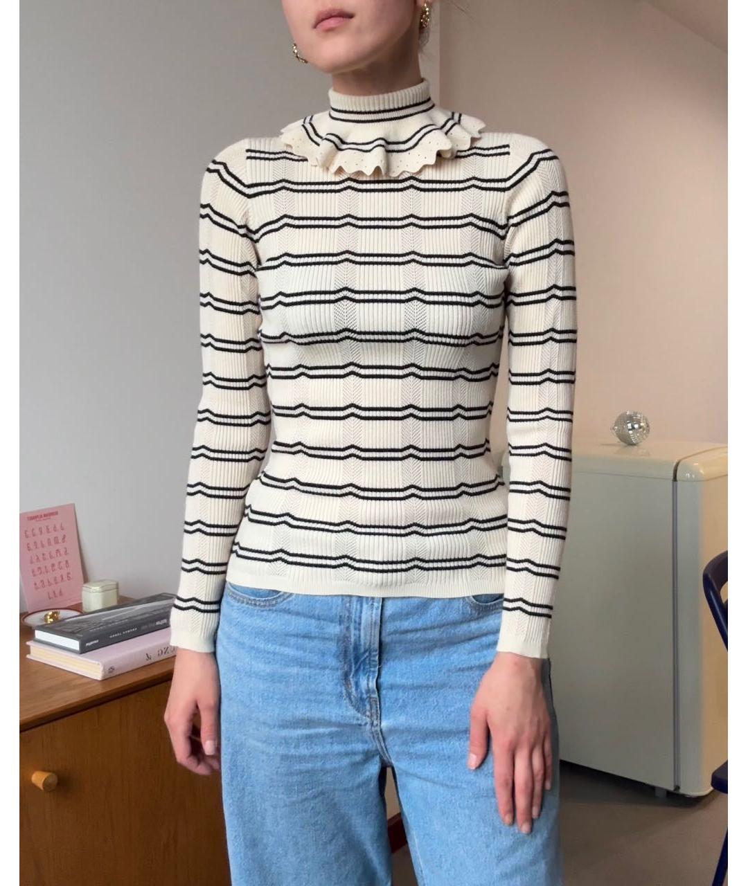 SANDRO Мульти шерстяная водолазка, фото 5