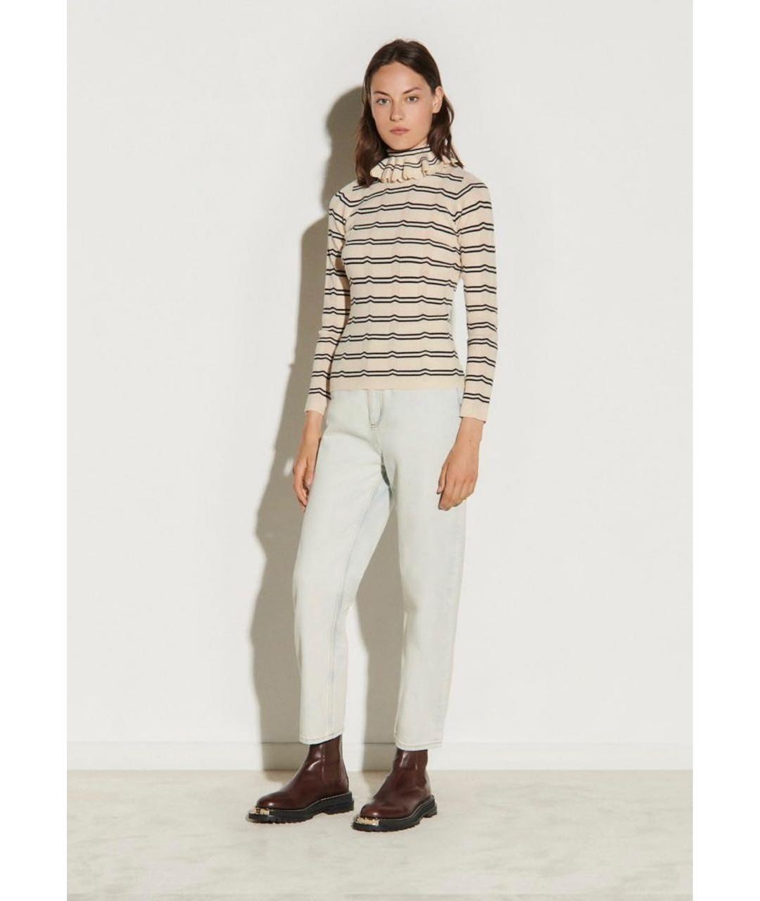 SANDRO Мульти шерстяная водолазка, фото 6