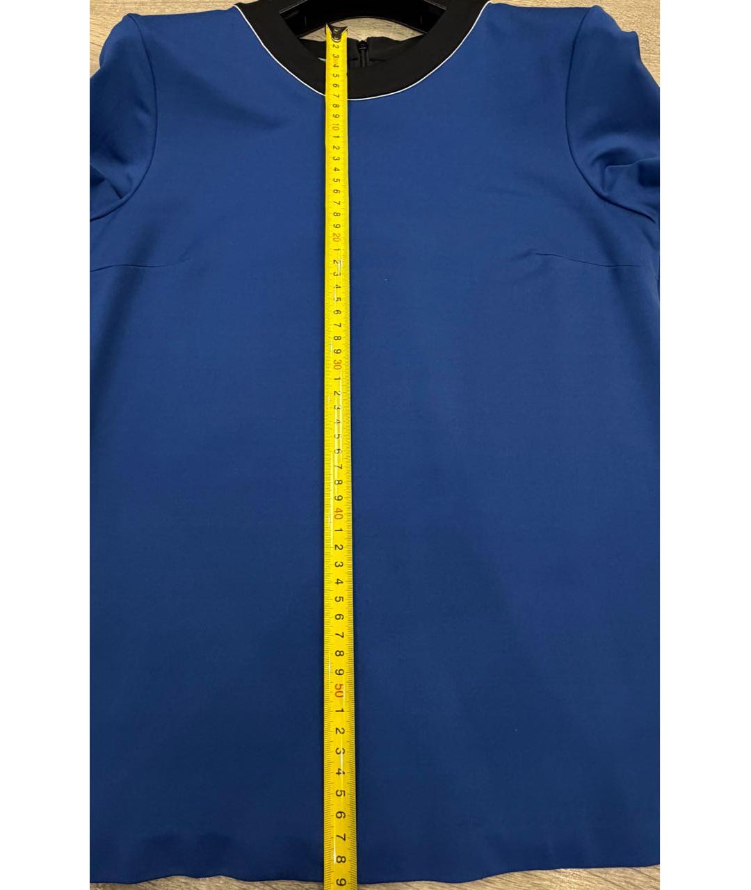 PRADA Синяя полиамидовая футболка, фото 6