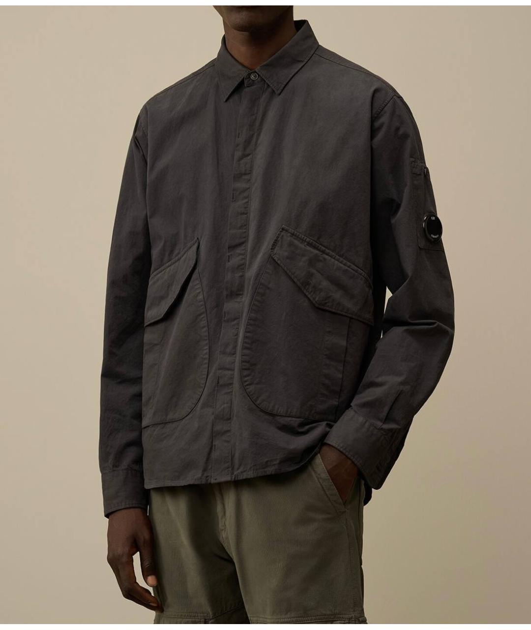 CP COMPANY Антрацитовая куртка, фото 7