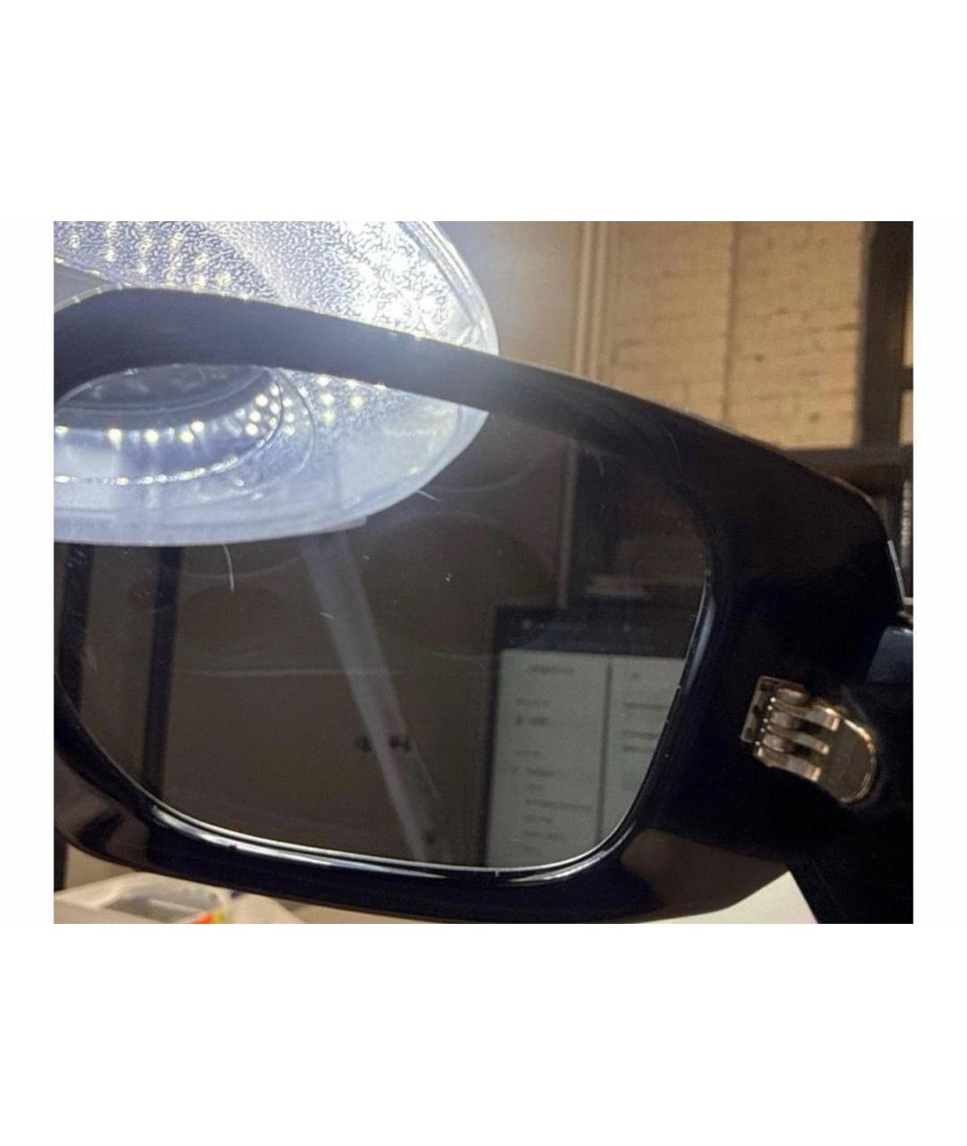 PRADA Черные пластиковые солнцезащитные очки, фото 7