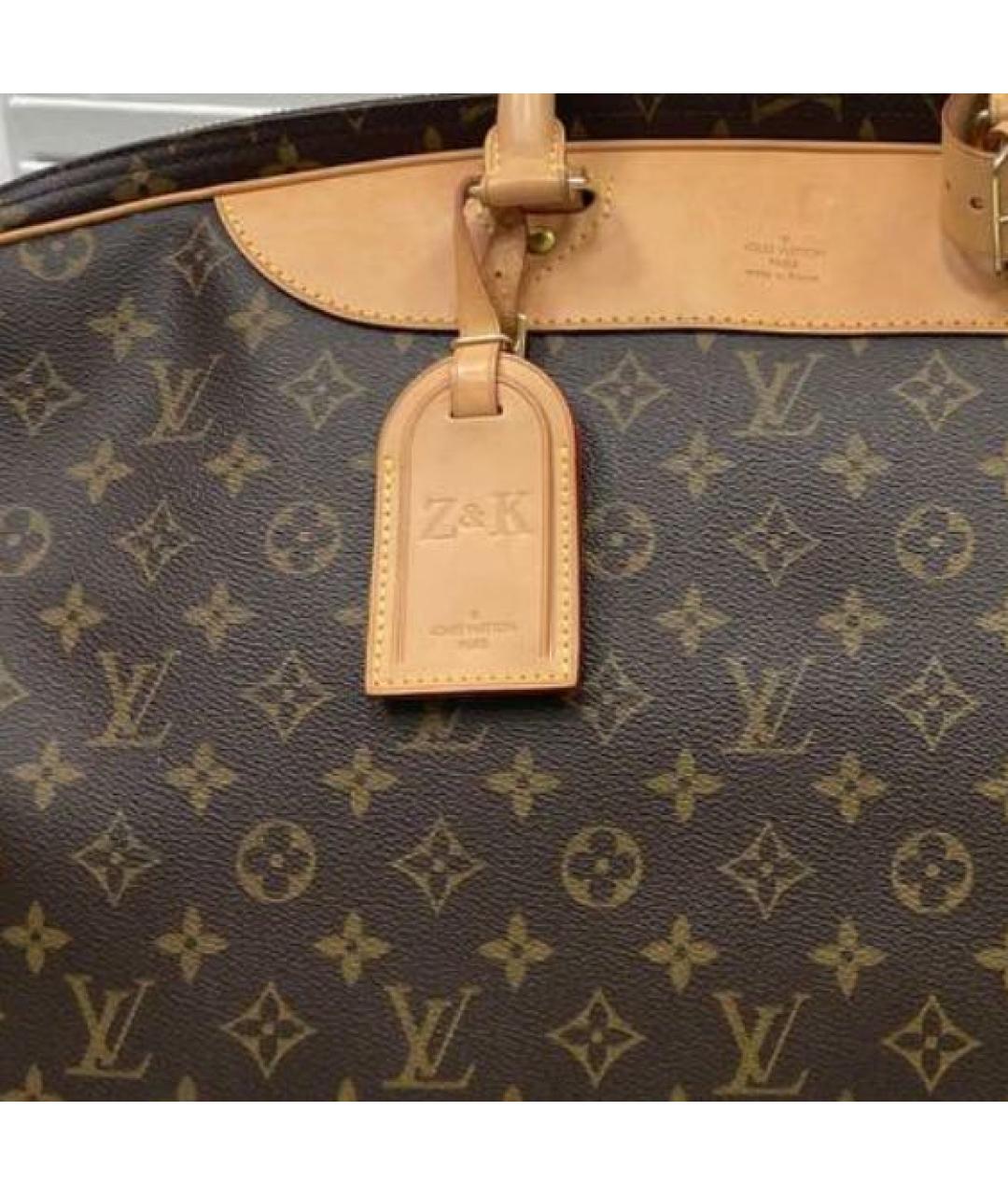 LOUIS VUITTON Коричневая дорожная/спортивная сумка, фото 3
