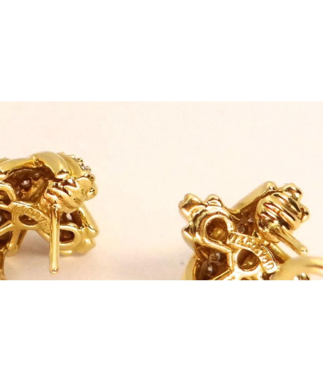 TIFFANY&CO Золотые серьги из желтого золота, фото 2