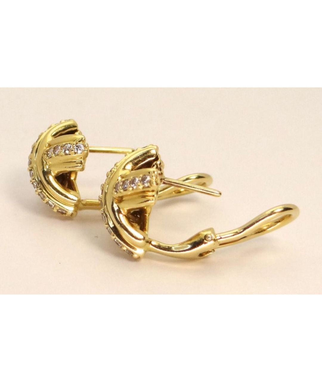 TIFFANY&CO Золотые серьги из желтого золота, фото 3