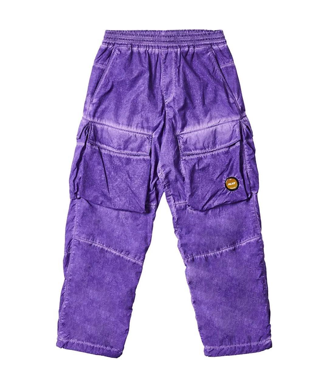 CP COMPANY Фиолетовые повседневные брюки, фото 1