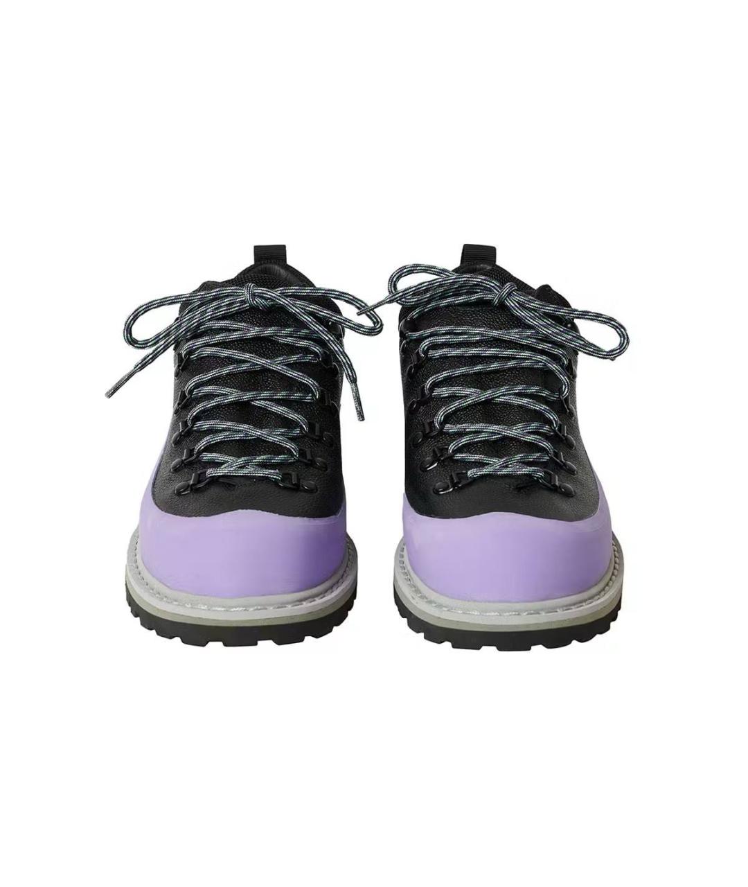 CP COMPANY Черные кожаные низкие ботинки, фото 3