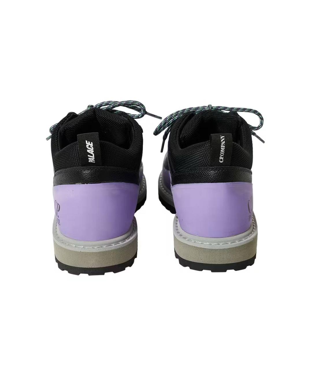 CP COMPANY Черные кожаные низкие ботинки, фото 4