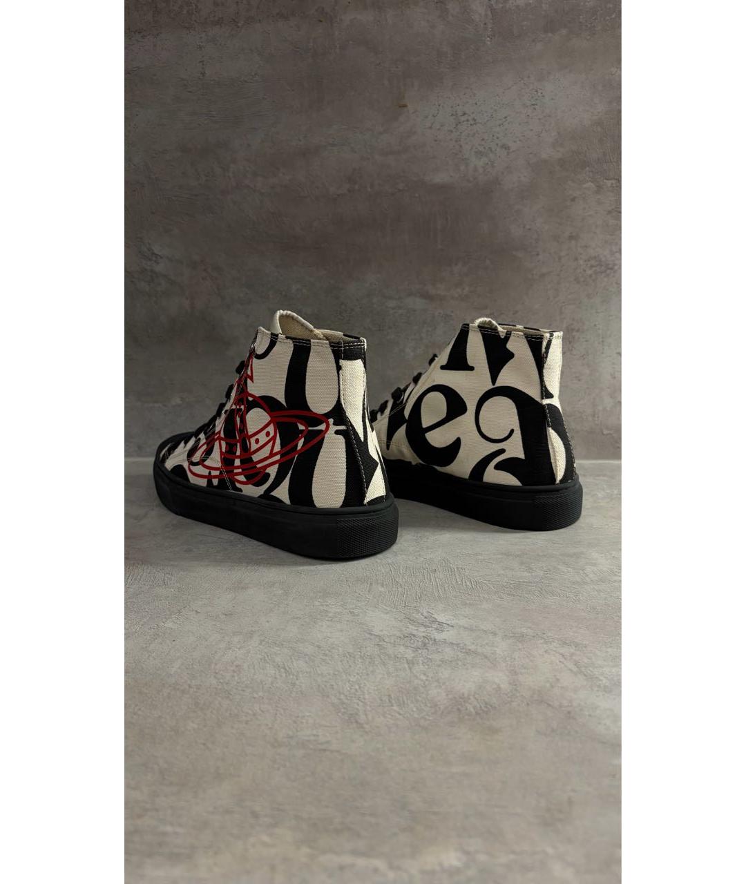 VIVIENNE WESTWOOD Мульти текстильные кеды, фото 7