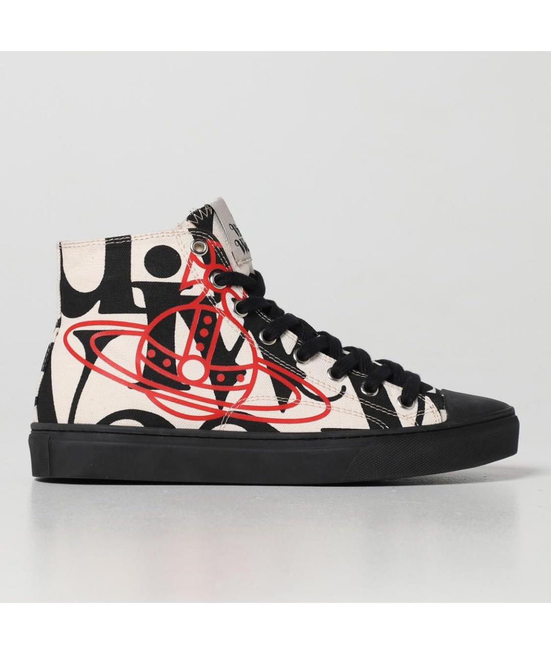 VIVIENNE WESTWOOD Мульти текстильные кеды, фото 9