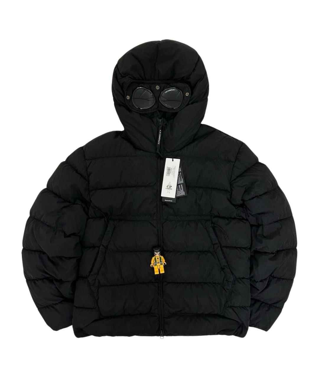 CP COMPANY Черный полиамидовый пуховик, фото 1