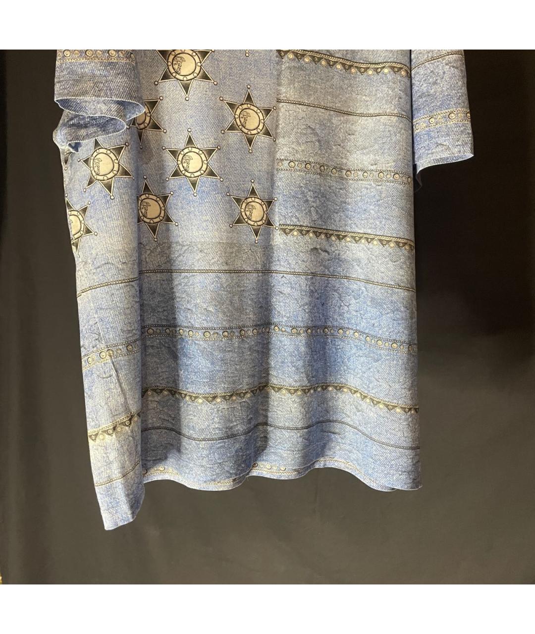 VERSACE COLLECTION Мульти хлопковая футболка, фото 5