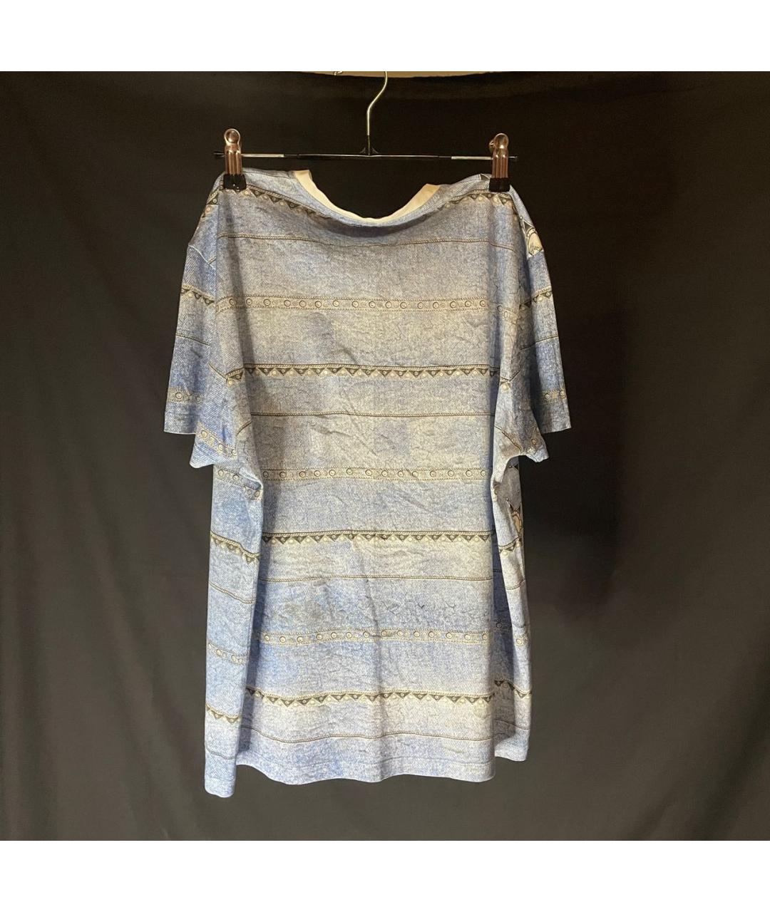 VERSACE COLLECTION Мульти хлопковая футболка, фото 2