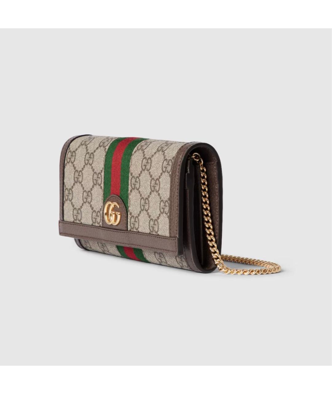 GUCCI Коричневый кошелек, фото 2