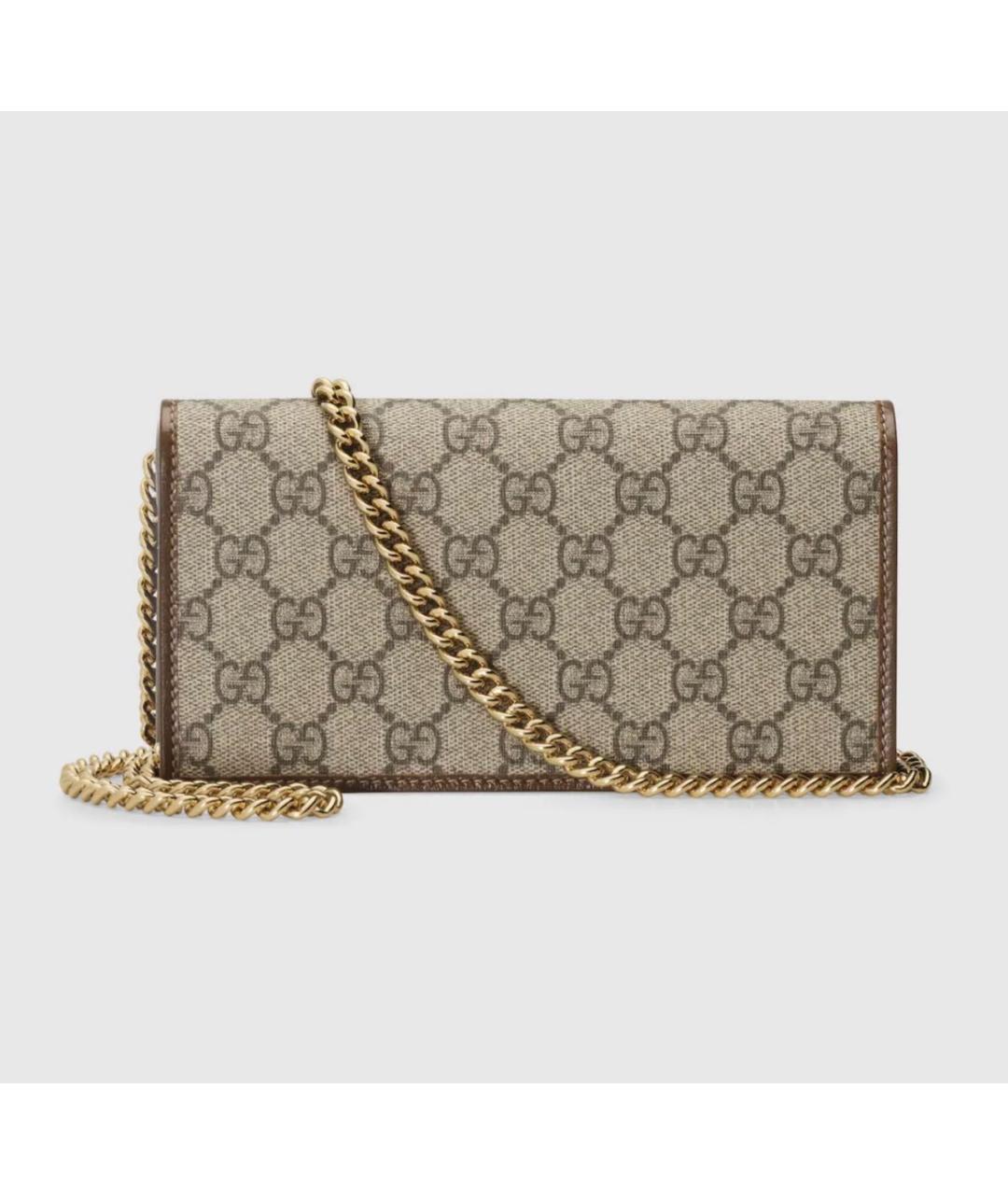 GUCCI Коричневый кошелек, фото 3