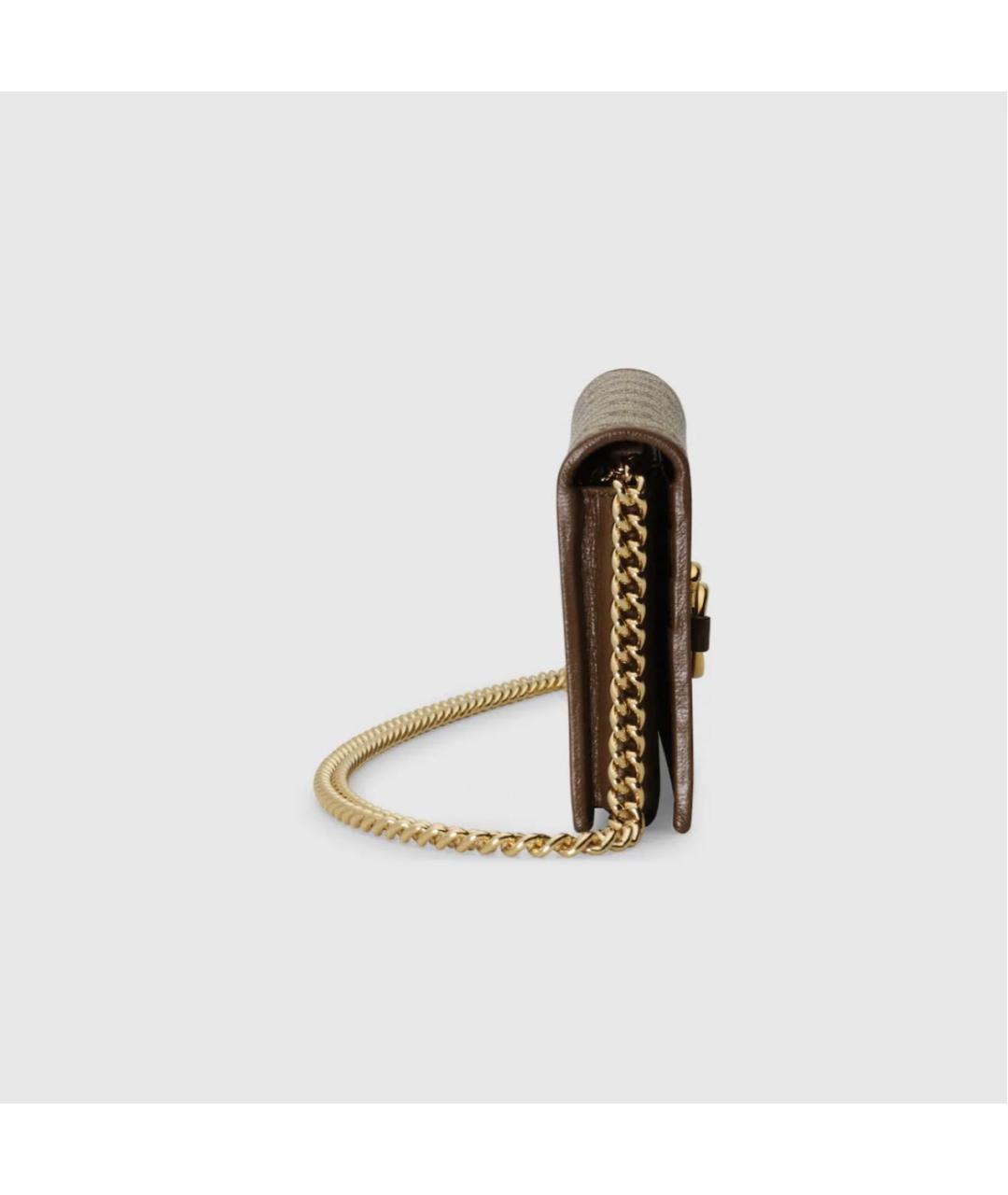 GUCCI Коричневый кошелек, фото 4