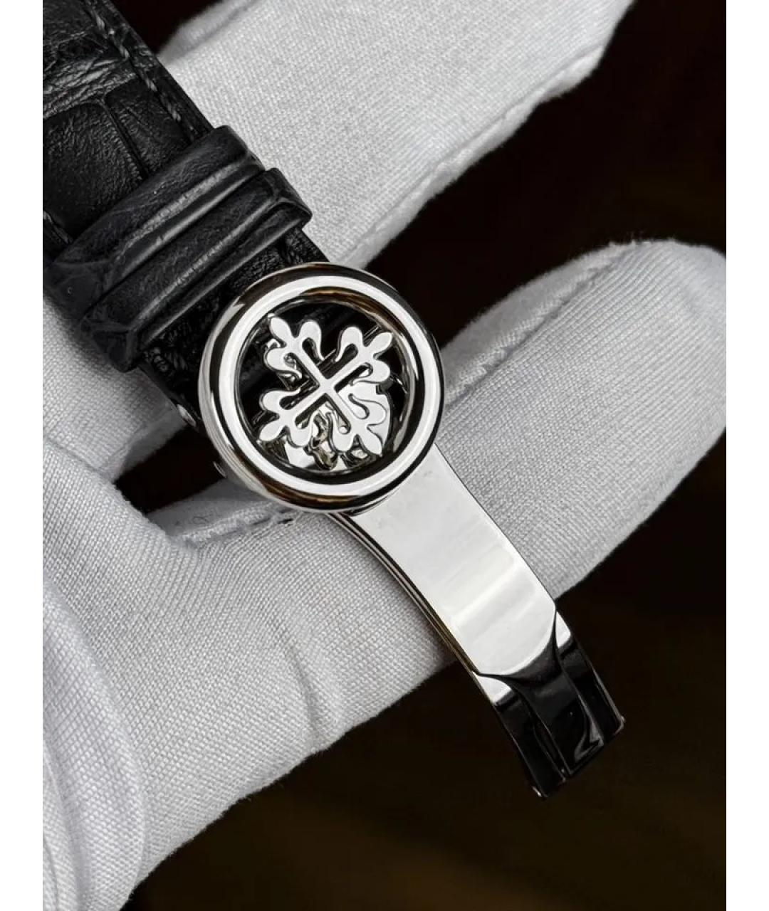 PATEK PHILIPPE Серые платиновые часы, фото 5