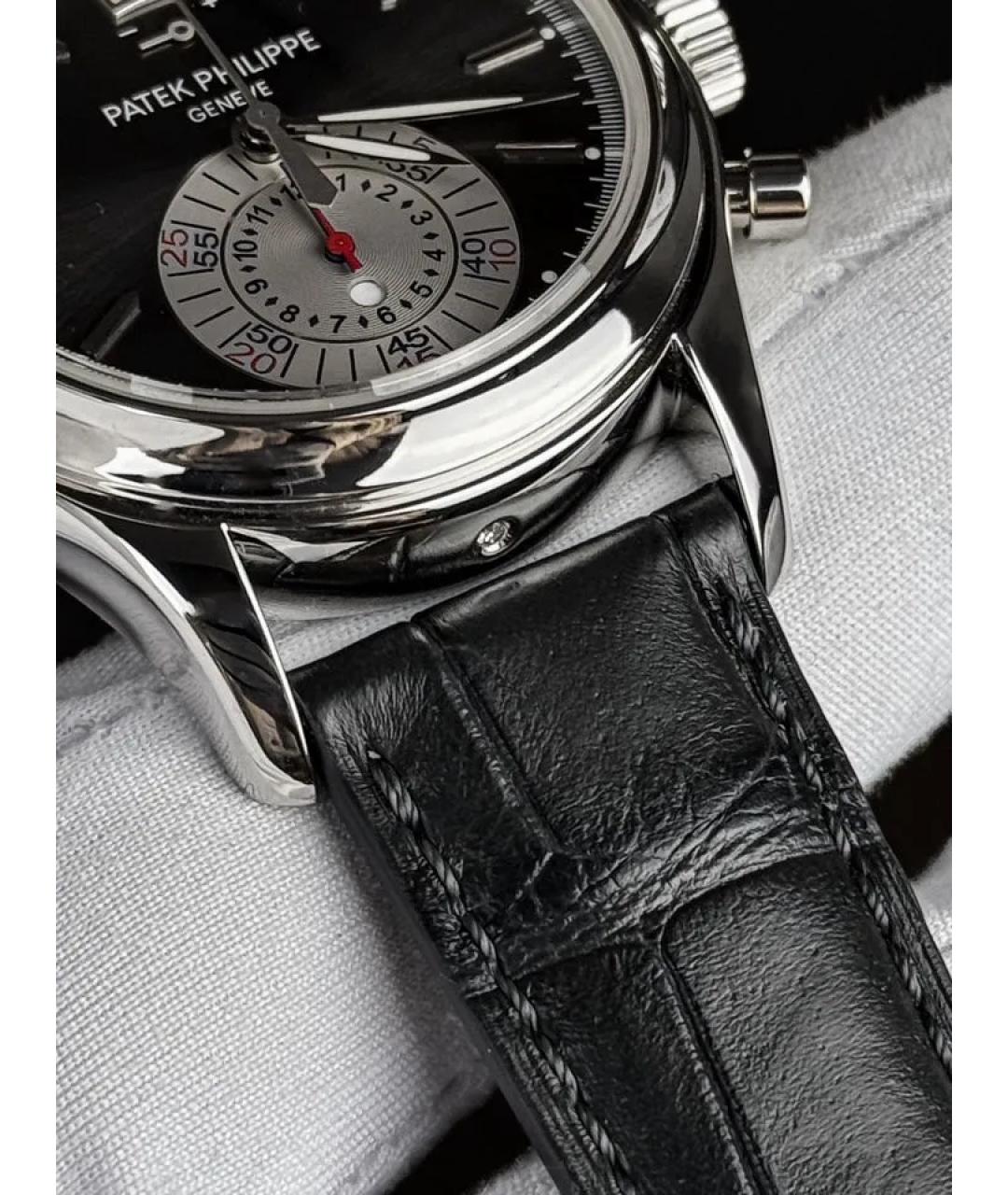 PATEK PHILIPPE Серые платиновые часы, фото 3