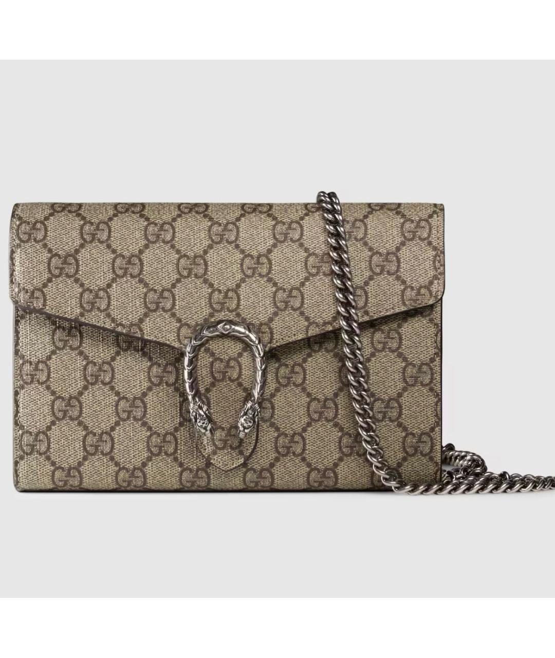 GUCCI Бежевый кошелек, фото 4