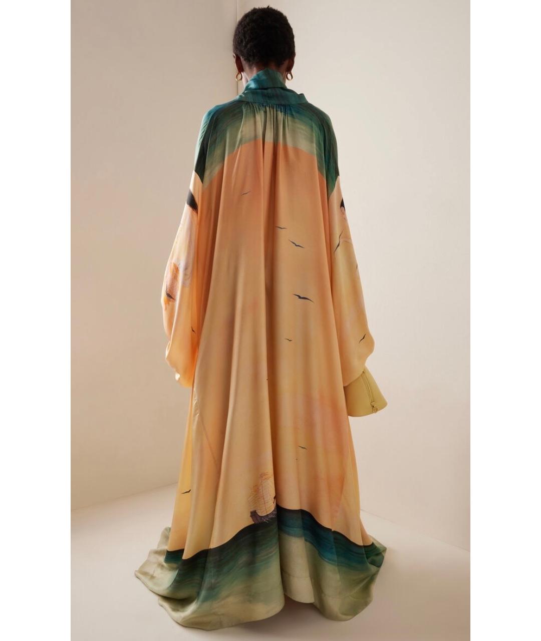 ZIMMERMANN Оранжевое шелковое коктейльное платье, фото 6