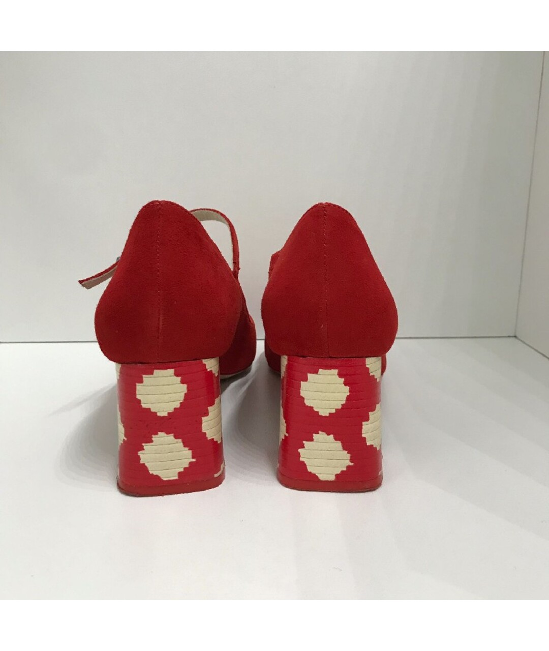 SOPHIA WEBSTER Красные замшевые туфли, фото 4