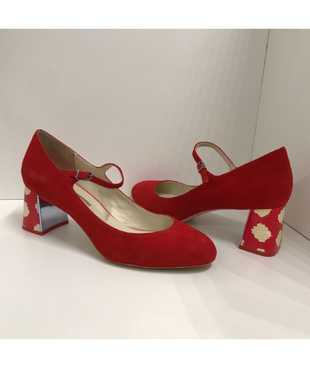 SOPHIA WEBSTER Красные замшевые туфли, фото 6