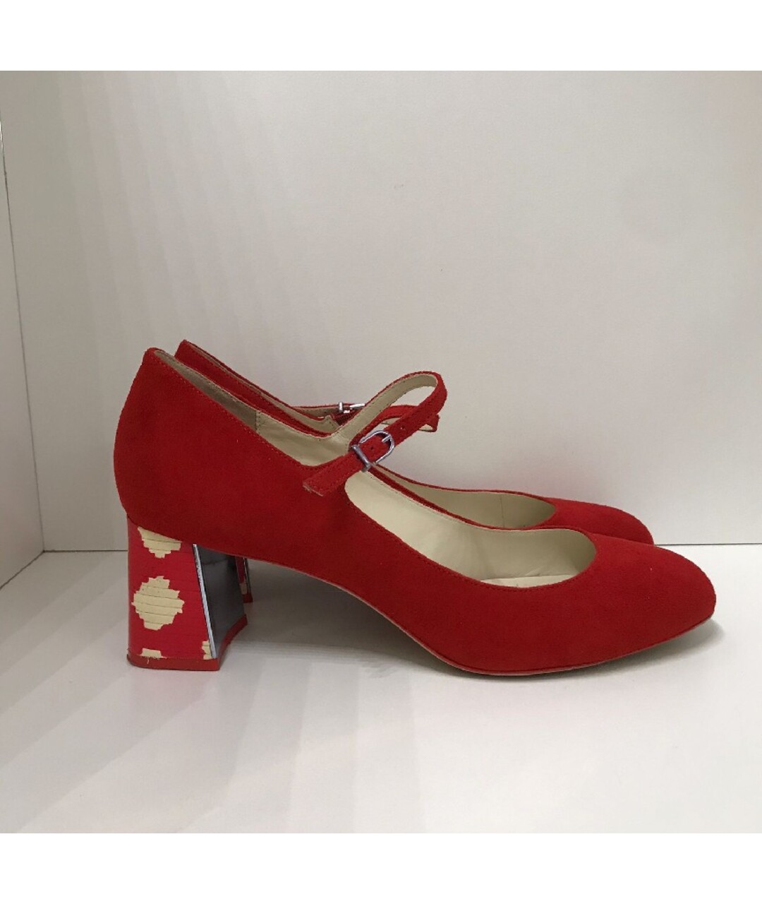 SOPHIA WEBSTER Красные замшевые туфли, фото 9