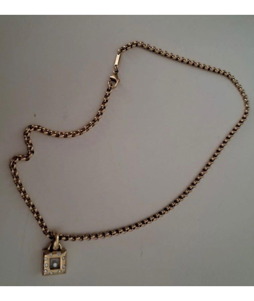 CHOPARD Золотое колье из желтого золота, фото 4