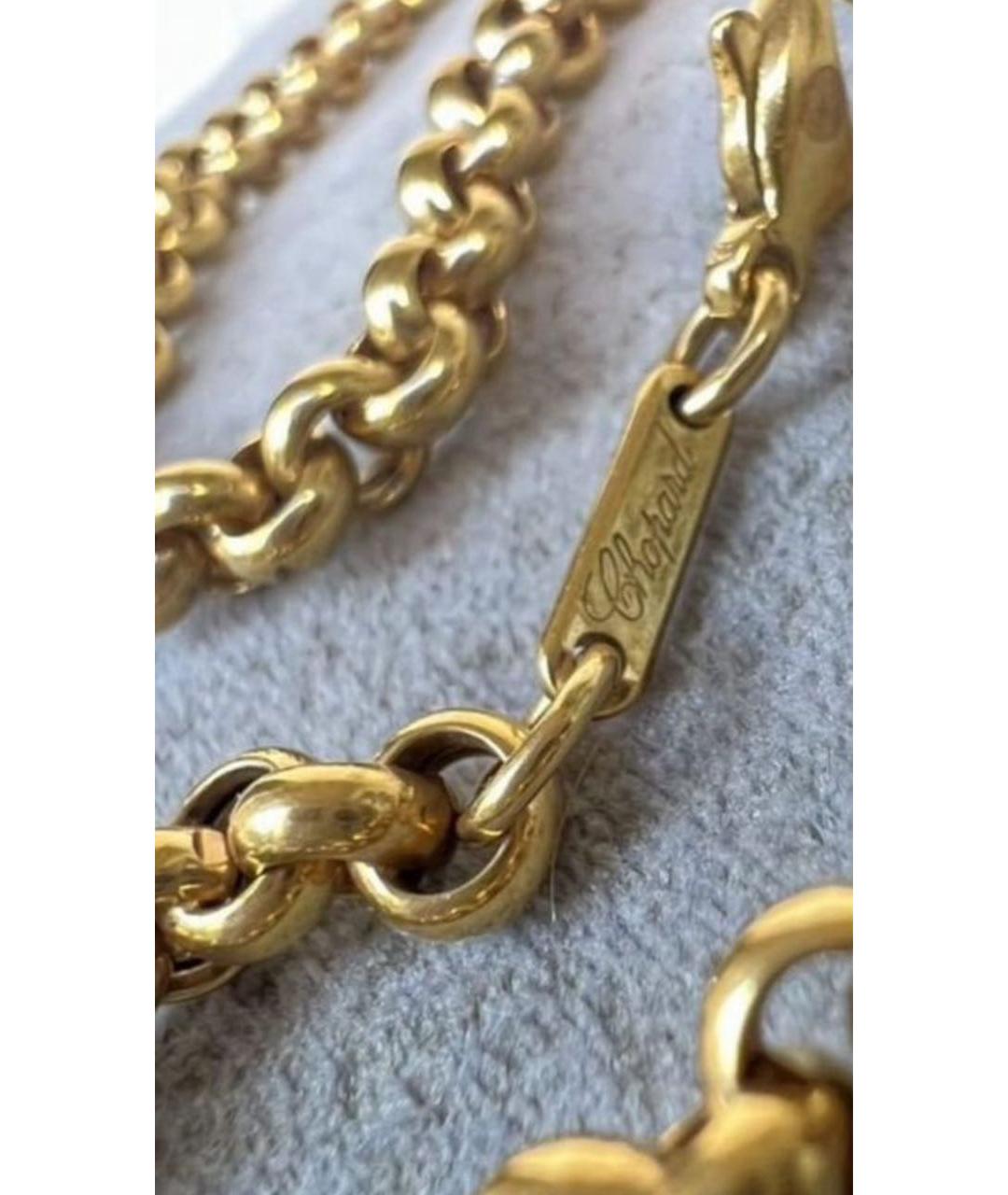 CHOPARD Золотое колье из желтого золота, фото 5