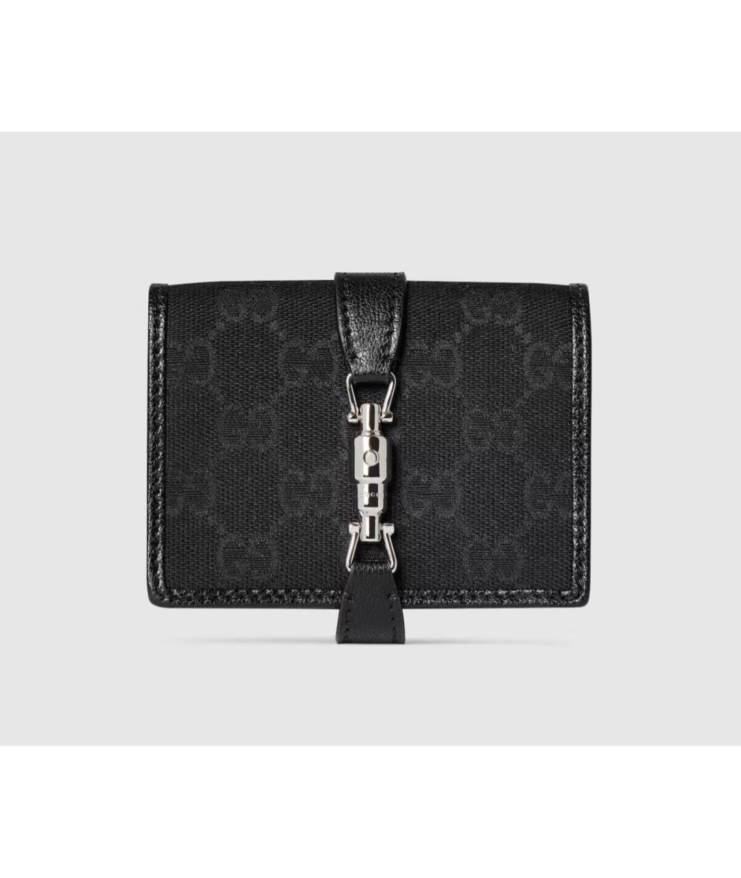 GUCCI Черный кожаный кошелек, фото 7