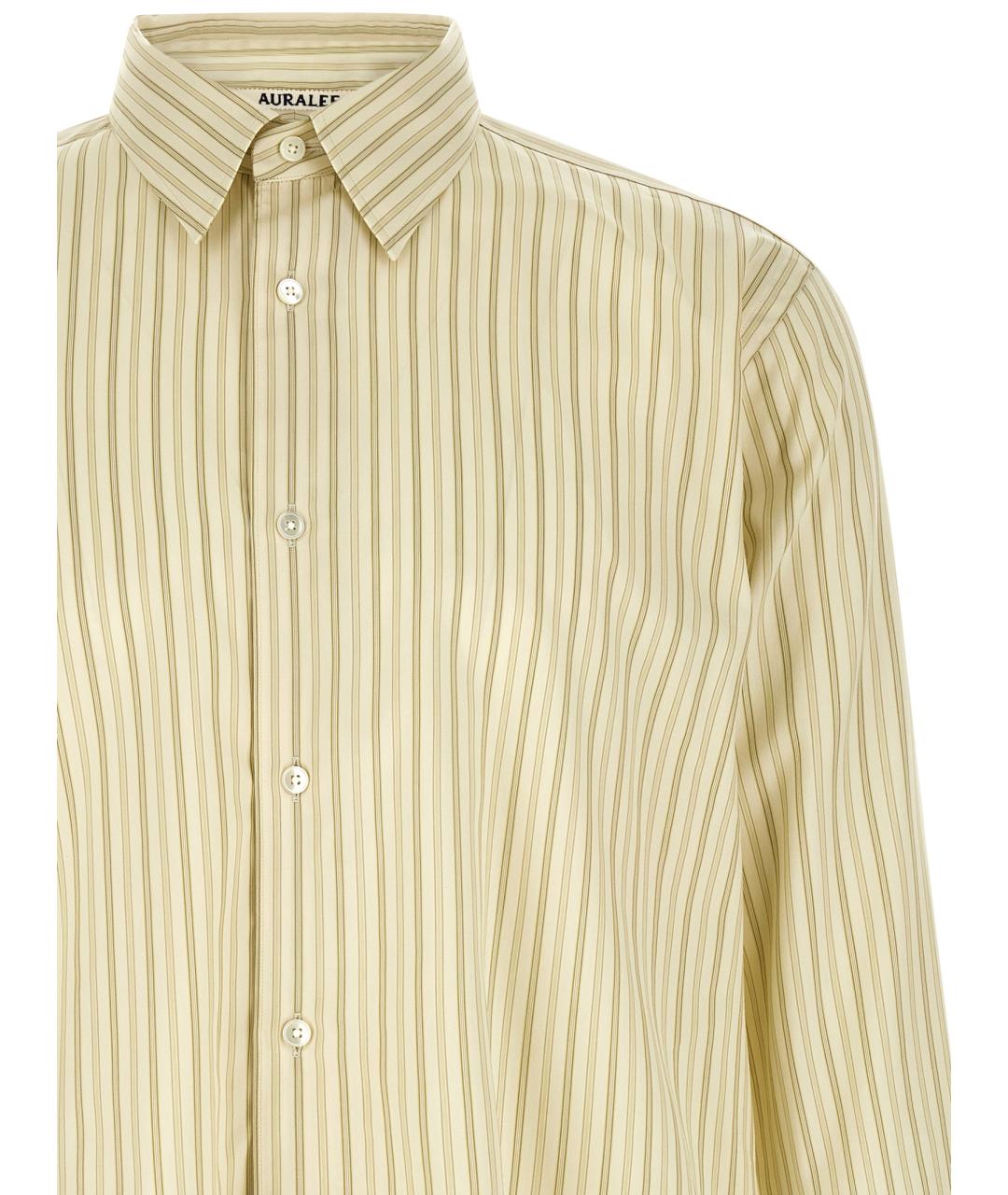 AURALEE Мульти хлопковая кэжуал рубашка, фото 3