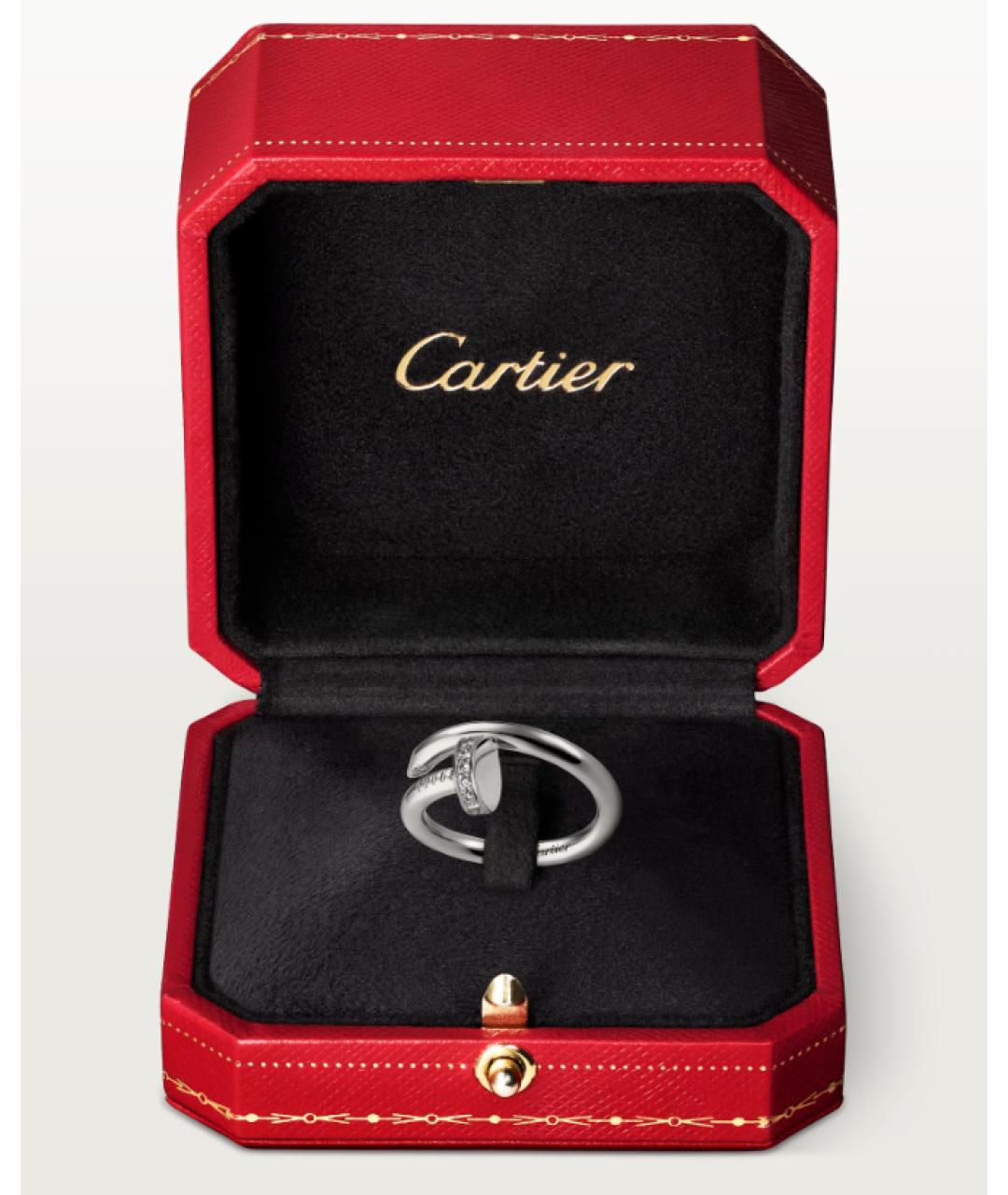 CARTIER Серебряное кольцо из белого золота, фото 2