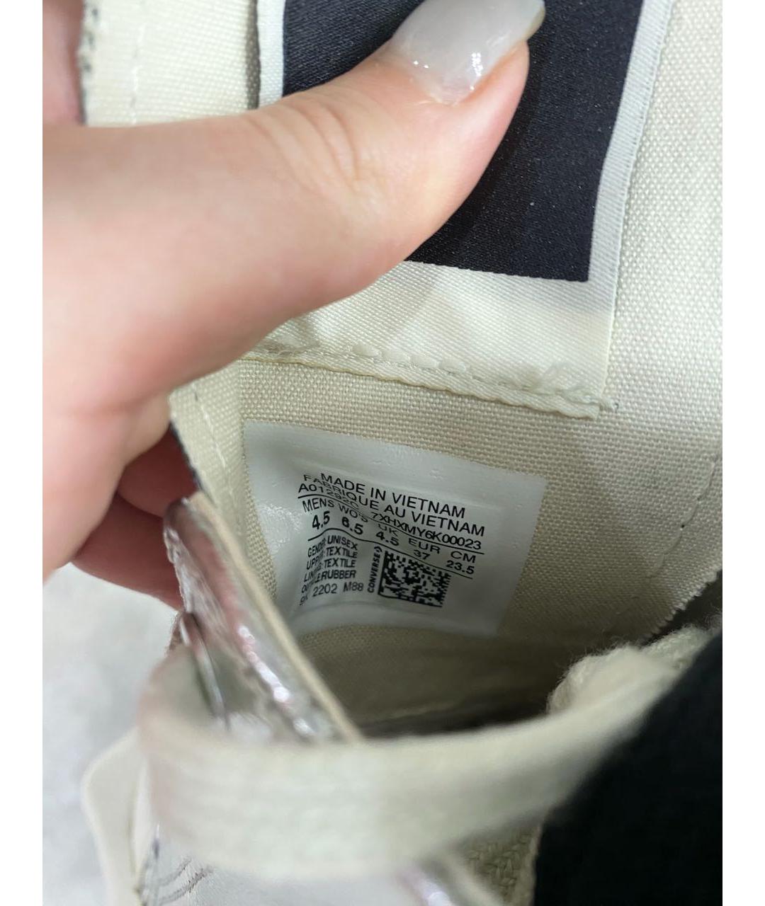 RICK OWENS DRKSHDW Серебряные кеды, фото 7