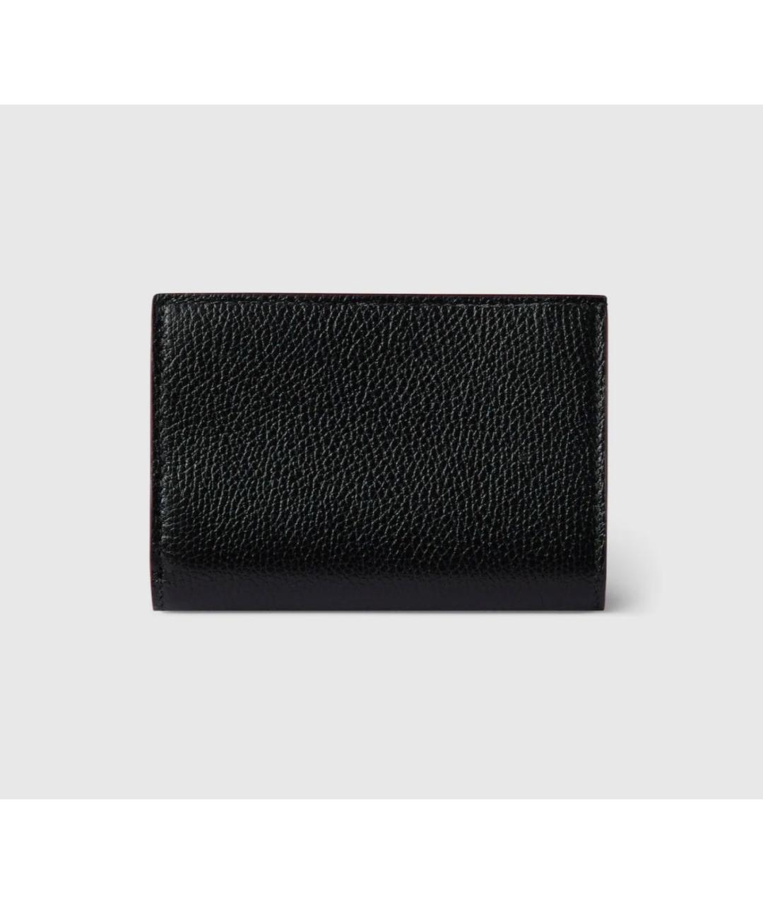 GUCCI Черный кожаный кошелек, фото 5