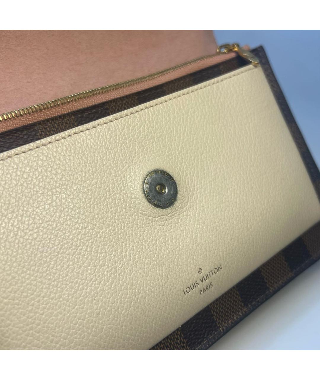 LOUIS VUITTON Коричневая сумка через плечо, фото 5