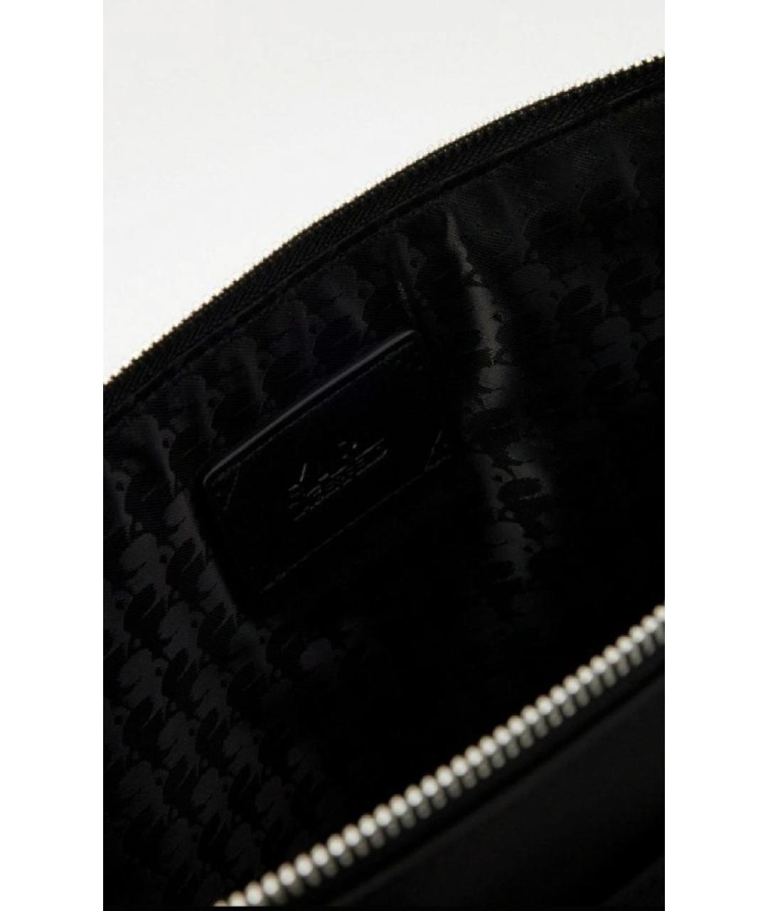 KARL LAGERFELD Черная сумка тоут, фото 4