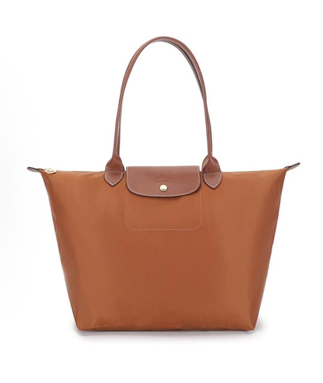 LONGCHAMP Коричневая сумка тоут, фото 9