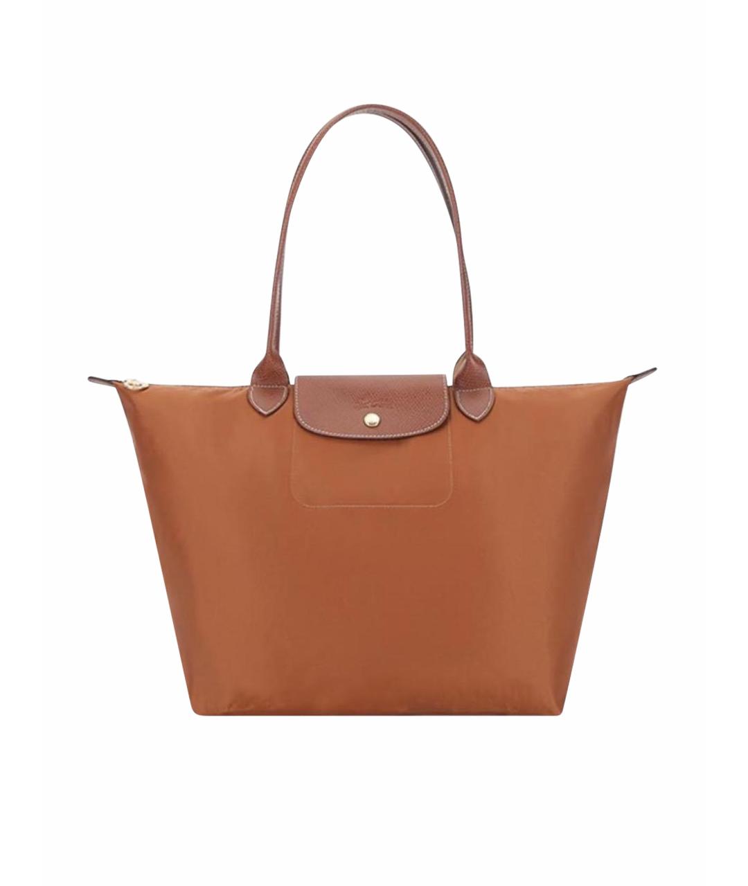 LONGCHAMP Коричневая сумка тоут, фото 1